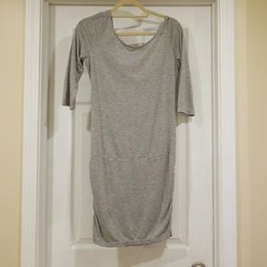Low cowl neck back tunic
